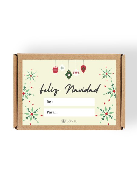 Caja personalizable navidad 4