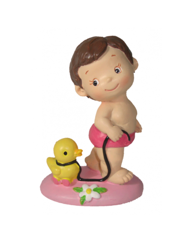 FIGURA PASTEL NINA PATITO