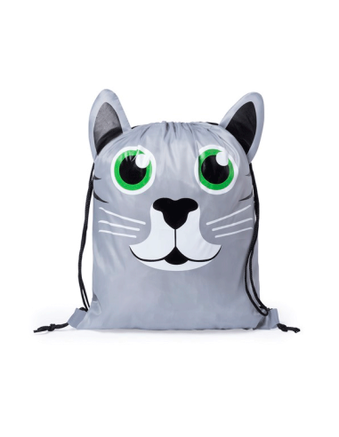 MOCHILA POLIESTER GATO