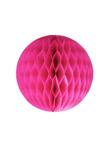 POMPONES NIDO 20CM FUCSIA