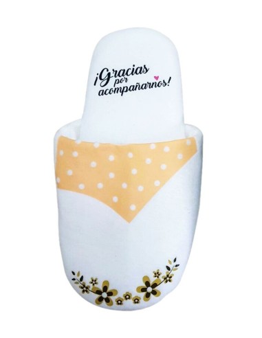 PANTUFLAS DE ALGODoN MUJER Talla 40