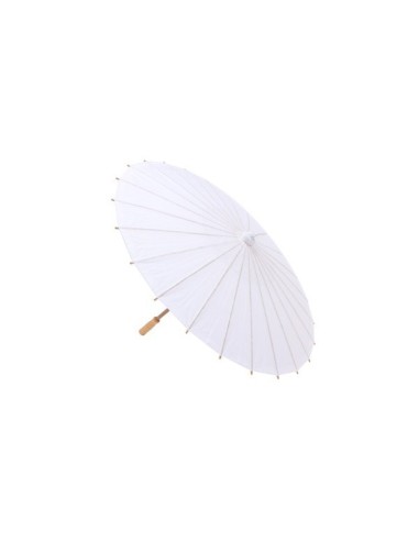 PARASOL PAPEL BAMBu BLANCO