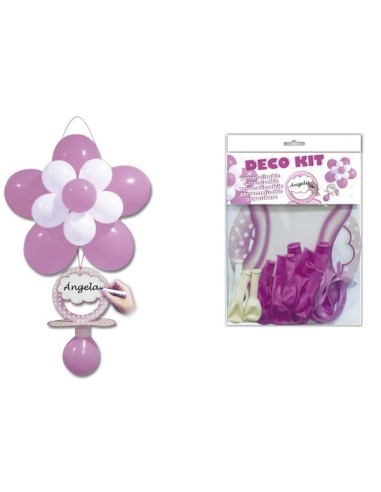 DECO KIT CHUPETE ROSA