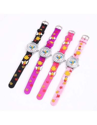 RELOJ MARIPOSA SILICONA RELOJES INFANTILES NINAS CUMPLEANOS