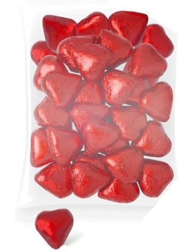 CORAZONES CHOCOLATE BOLSA 140 UNIDS