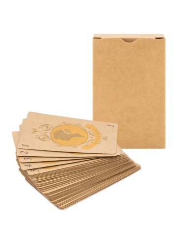 BARAJA ESPANOLA PAPEL KRAFT RECICLADO