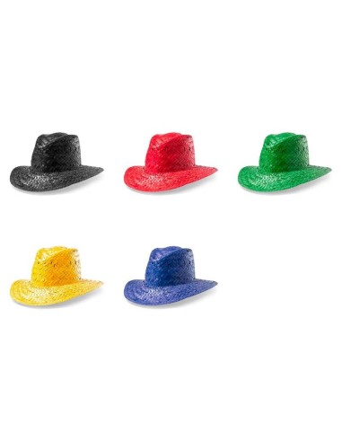 SOMBRERO DE PAJA DE COLORES