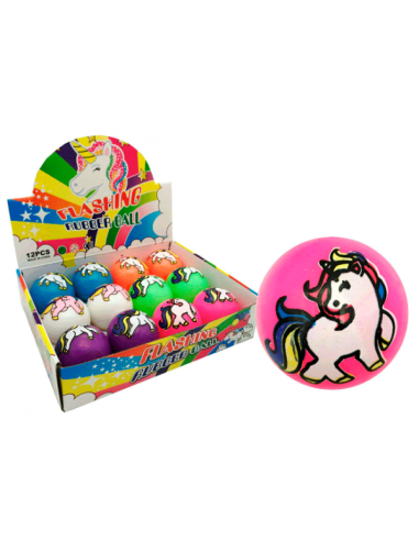 OFERTA LOTE DE 500 PELOTA UNICORNIO LUCES