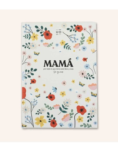 Libro rellenable "Mamá, te quiero"